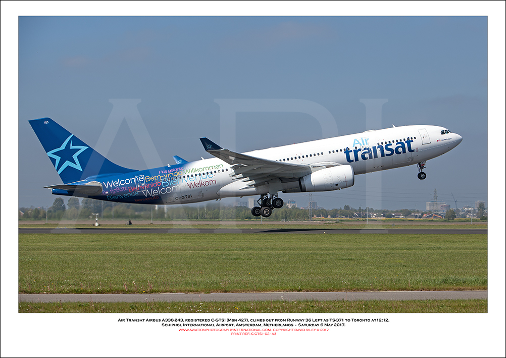 C-GTSI - Air Transat Airbus A330-243  (Msn 427) - 02