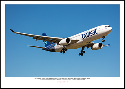 C-GTSO - Air Transat Airbus A330-342  (Msn 132) - 01