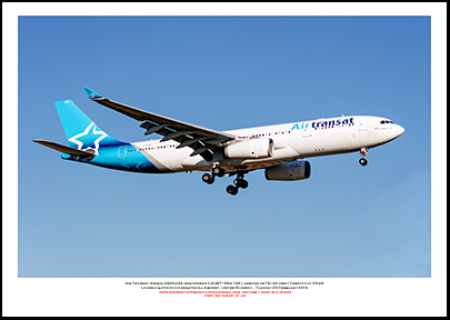 C-GUBT- Air Transat Airbus A330-243  (Msn 732) - 01