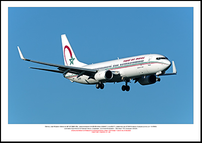 CN-ROR - Royal Air Maroc Boeing 737-886 WL  (Msn  33067 Ln 2527) - 01