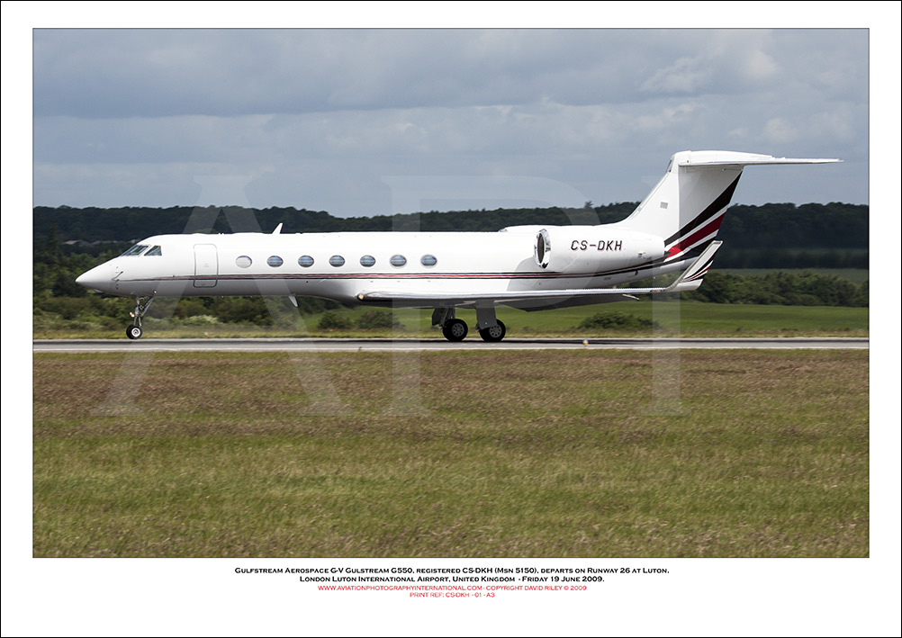 CS-DKH - Gulfstream Aerospace G-V Gulstream G550 (Msn 5150) - 01