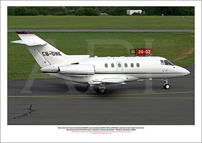 CS-DNK - Netjets Raytheon Hawker 800XP  (Msn 259430) - 01
