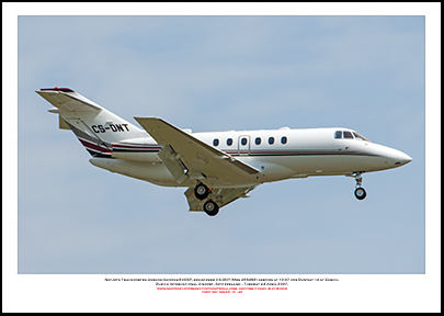 CS-DNT - NetJets Transportes Aereos Hawker 800XP,  (Msn 258468)- 01