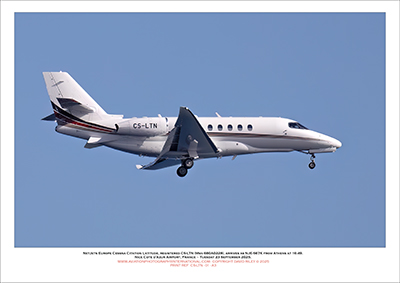 CS-LTN - Netjets Europe Cessna Citation Latitude (Msn 680AO228) - 01
