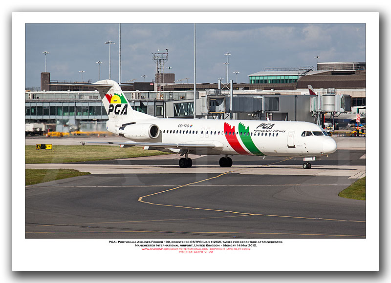 CS-TPB - PGA - Portugalia Airlines Fokker 100  (Msn 11262) - 01