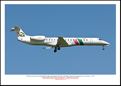 CS-TPN - PGA - Portugalia Airlines Embraer ERJ-145EP   (Msn 145-099) - 01