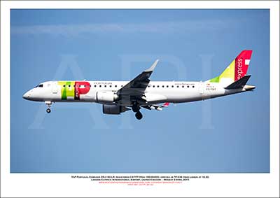 CS-TPT - TAP Portugal Express Embraer ERJ-190 lR (Msn 190-00495) - 01