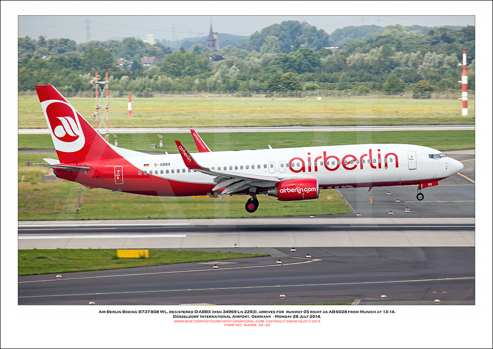 D-ABBX - Air Berlin Boeing 737-808 WL  (Msn 34969 Ln 2293) - 04