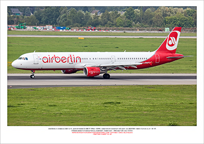 D-ABCF - Air Berlin Airbus A321-211  (Msn 1966) - 1