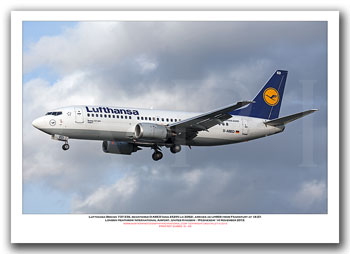D-ABED - Lufthansa Boeing 737-330  (Msn 25215 Ln 2082) - 01