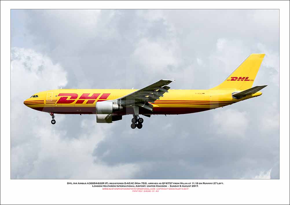D-AEAE - DHL Air Airbus A300B4-622R (F)  (Msn 753) - 01