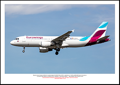 D-AEUE - Eurowings Airbus A320-214 SL  (Msn 4161) - 01