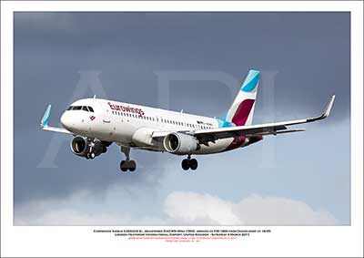 D-AEWN - Eurowings Airbus A320-214 SL  (Msn 7393) - 01