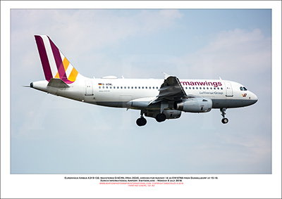 D-AGWL - Eurowings Airbus A319-132  (Msn 3534) - 02