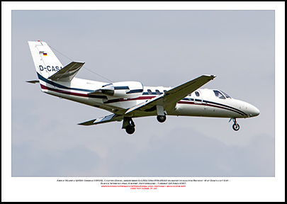 D-CASA - Adolf Wuerth GMBH Cessna C560XL Citation Excel (Msn 560-0544) - 01