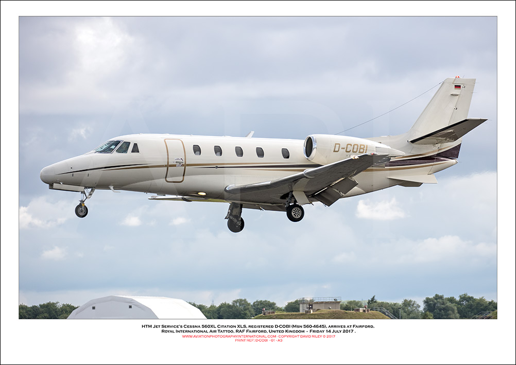 D-COBI - HTM Jet Service�s Cessna 560XL Citation XLS (Msn 560-4645) - 01