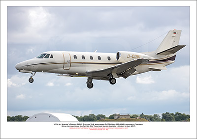D-COBI - HTM Jet Service�s Cessna 560XL Citation XLS (Msn 560-4645) - 01