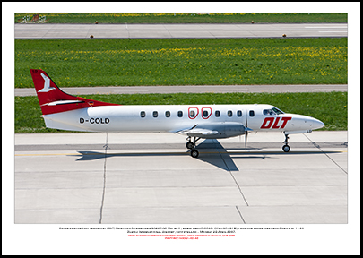 D-COLD - Osteriesische Lufttransport (OLT) Fairchild Swearingen SA227-AC Metro II  (Msn AC-421B) - 02