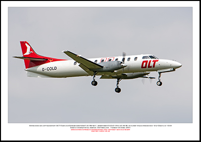 D-COLD - Osteriesische Lufttransport (OLT) Fairchild Swearingen SA227-AC Metro II  (Msn AC-421B) - 03