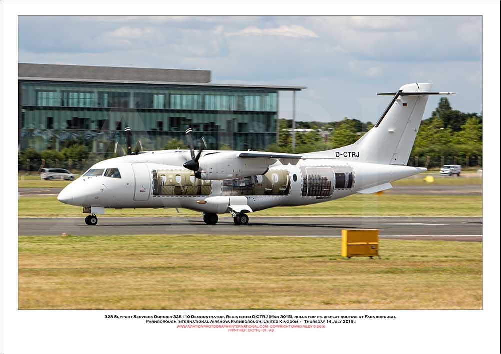 D-CTRJ - 328 Support Services Dornier 328-110 Demonstrator  (Msn 3015) - 01