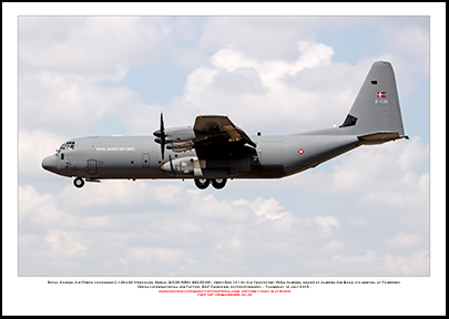 Denmarrk-B-536  - Royal Danish Air Force Lockheed C-130J-30 Hercules  (Msn 382-5536) - 02