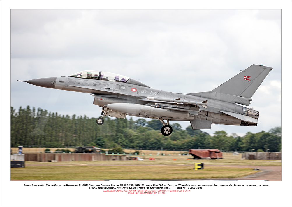 Denmarrk-ET-197  - Royal Danish Air Force General Dynamics F-16BM Fighting Falcon (MSN 6G-13) - 01