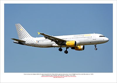 EC-KHN - Vueling Airlines Airbus A320-216 (Msn 3203) - 01