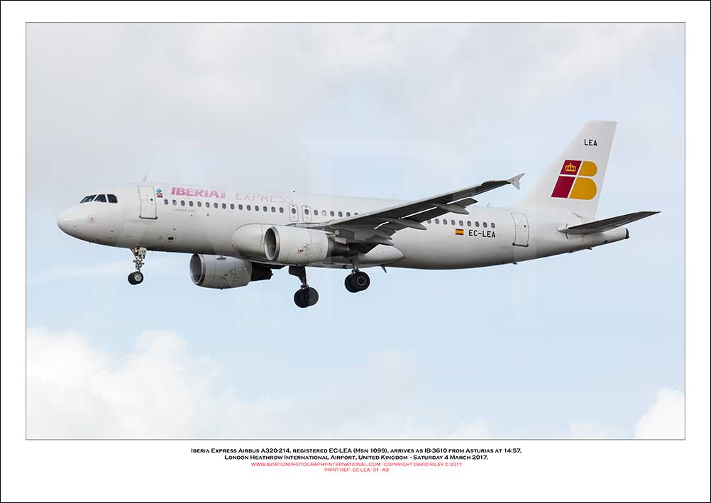 EC-LEA - Iberia Express Airbus A320-214  (Msn 1099) - 01