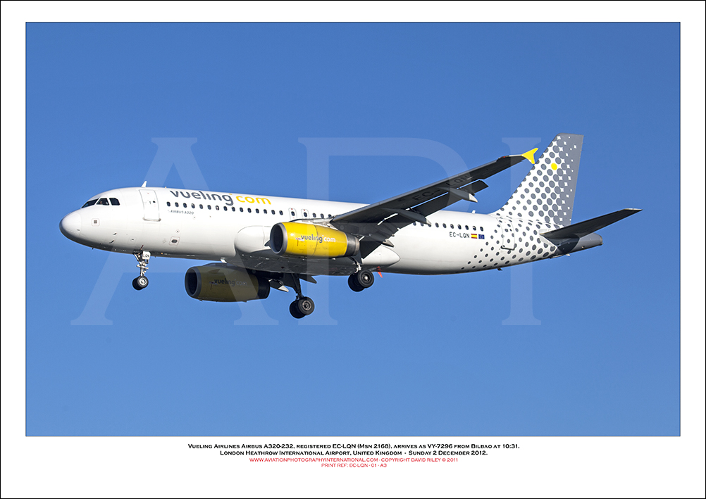 EC-LQN - Vueling Airlines Airbus A320-232 (Msn 2168) - 01