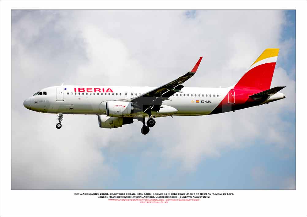 EC-LUL - Iberia Express Airbus A320-216 SL  (Msn 5486) - 01