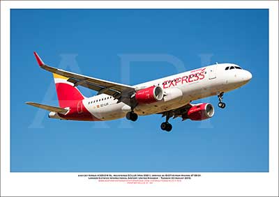 EC-LUS - Iberia Express Airbus A320-216 SL  (Msn 5501) - 01