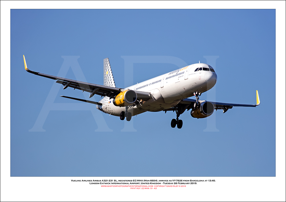 EC-MHA - Vueling Airlines Airbus A321-231 SL (Msn 6684) - 01