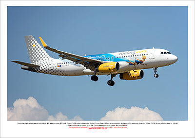 EC-MLE - Vueling Airlines Airbus A320-232 SL (Msn 7109) - 01
