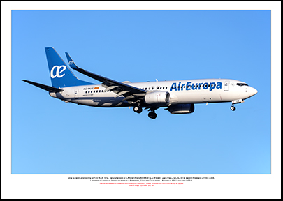 EC-MUZ - Air Europa Boeing 737-88P WL (Msn  60589 Ln 6930)  - 02