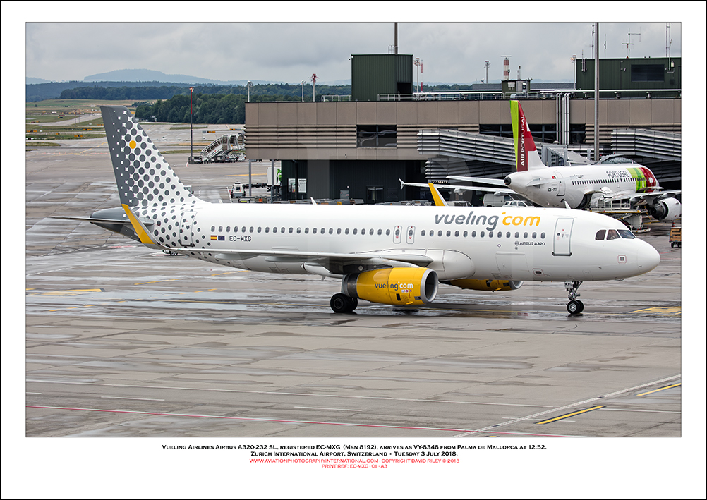 EC-MXG - Vueling Airlines Airbus A320-232 SL (Msn 8192) - 01