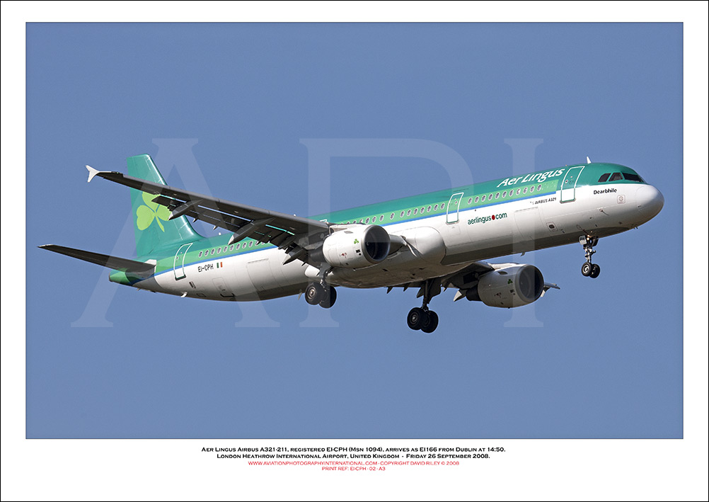 EI-CPH - Aer Lingus  Airbus A321-211, (Msn 1094) - 02