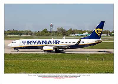 EI-DAC - Ryanair Boeing 737-8AS WL  (Msn 29938 Ln 1240) - 01
