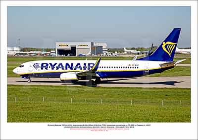 EI-DAJ - Ryanair Boeing 737-8AS WL  (Msn 37310 Ln 770) - 01