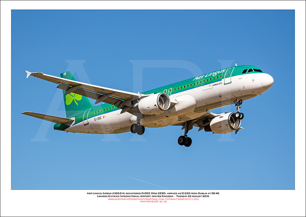 EI-DEE - Aer Lingus  Airbus A320-214, (Msn 3054) - 02