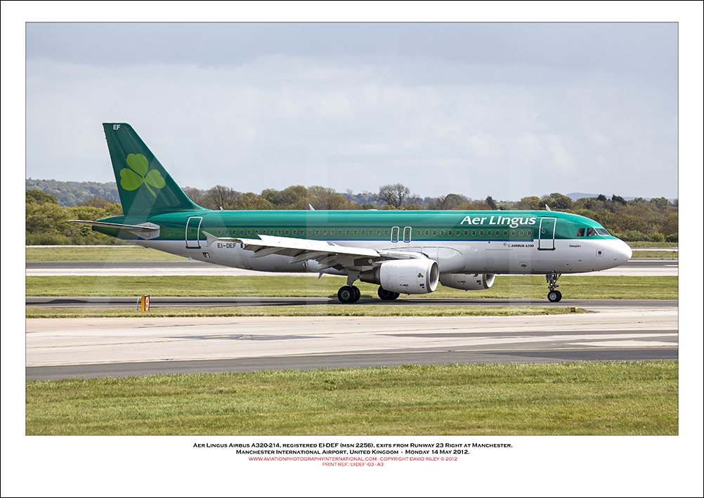 EI-DEF - Aer Lingus  Airbus A320-214, (Msn 2256) - 03
