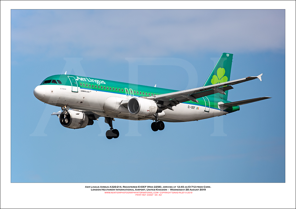EI-DEF - Aer Lingus  Airbus A320-214  (Msn 2256) - 05