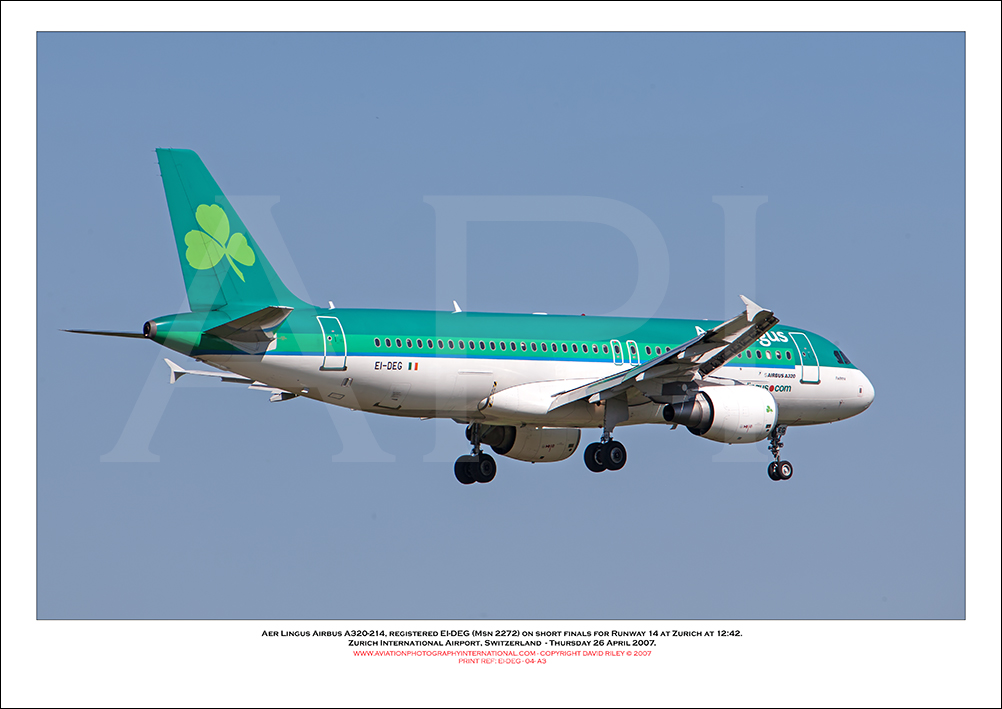 EI-DEG - Aer Lingus  Airbus A320-214, (Msn 2272) - 04