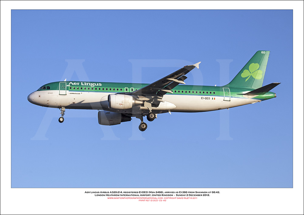 EI-DEO - Aer Lingus  Airbus A320-214, (Msn 2486) - 03
