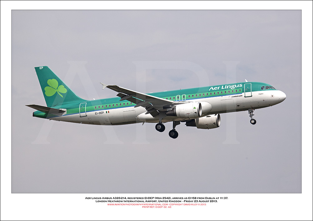 EI-DEP - Aer Lingus  Airbus A320-214, (Msn 2542) - 02
