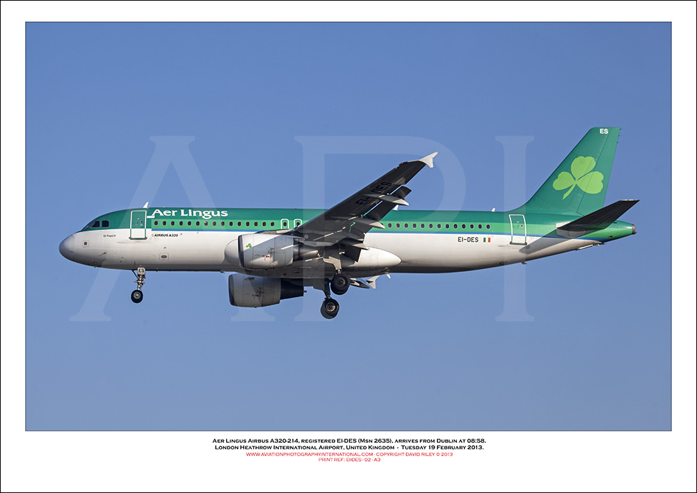 EI-DES - Aer Lingus  Airbus A320-214, (Msn 2635) - 02