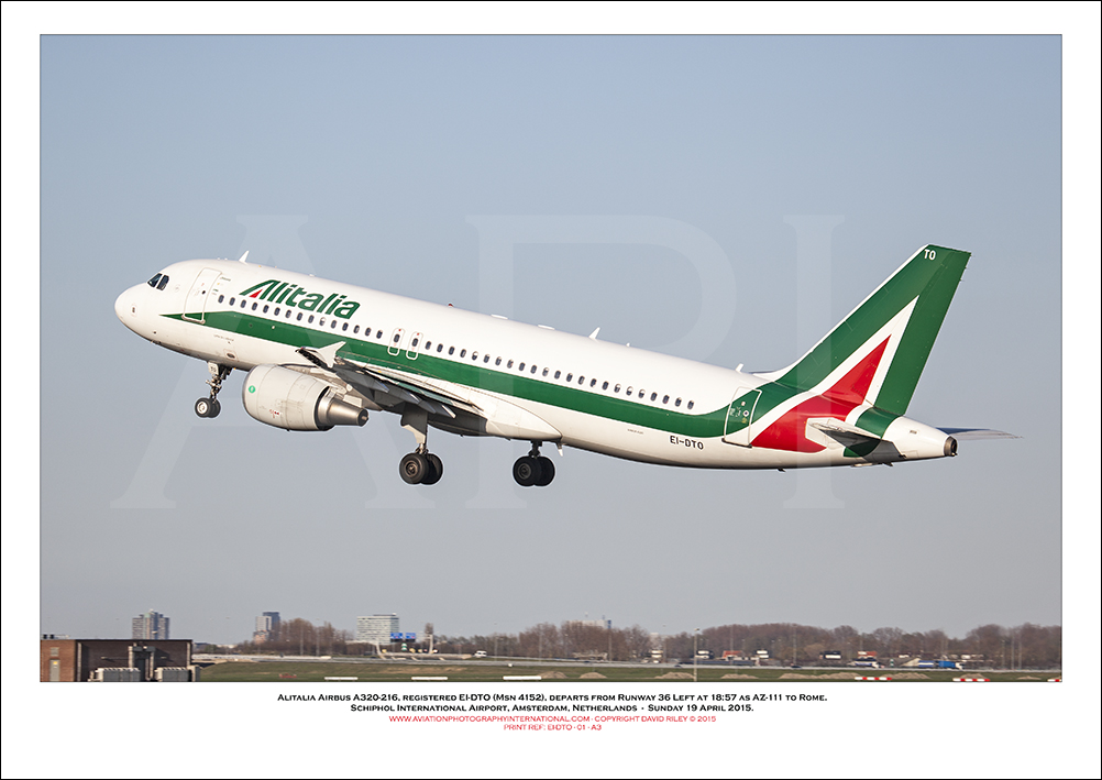 EI-DTO - Alitalia Airbus A320-216 (Msn 4152) - 01