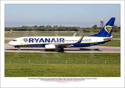 EI-DWE - Ryanair Boeing 737-8AS WL  (Msn 36074 Ln 2391) - 01