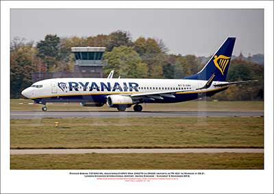 EI-DWV - Ryanair Boeing 737-8AS WL  (Msn 336279 Ln 29428) - 01