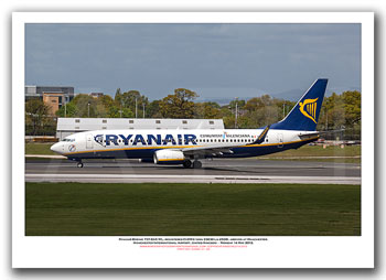 EI-DWX - Ryanair Boeing 737-8AS WL  (Msn 33630 Ln 2508) - 01