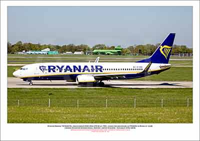 EI-EBA - Ryanair Boeing 737-8AS WL  (Msn 37516 Ln 1761) - 01